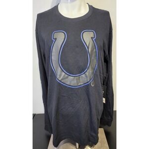 Indianapolis Colts Mens Size XL Longsleeve 47 Brand Black T-Shirt NFL Football